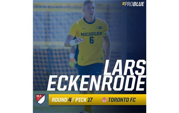 Lars Eckenrode Drafted to play for Toronto FC